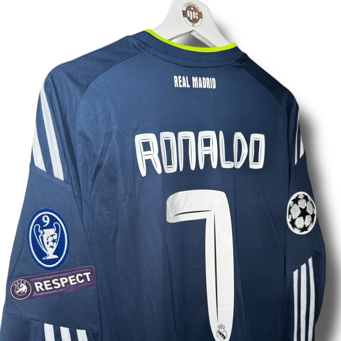 YK Ronaldo 7 Real Madrid 2010/11 retro Away Jersey