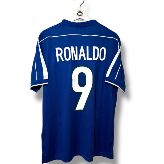 YK Ronaldo Brazil 1998 retro Away Jersey