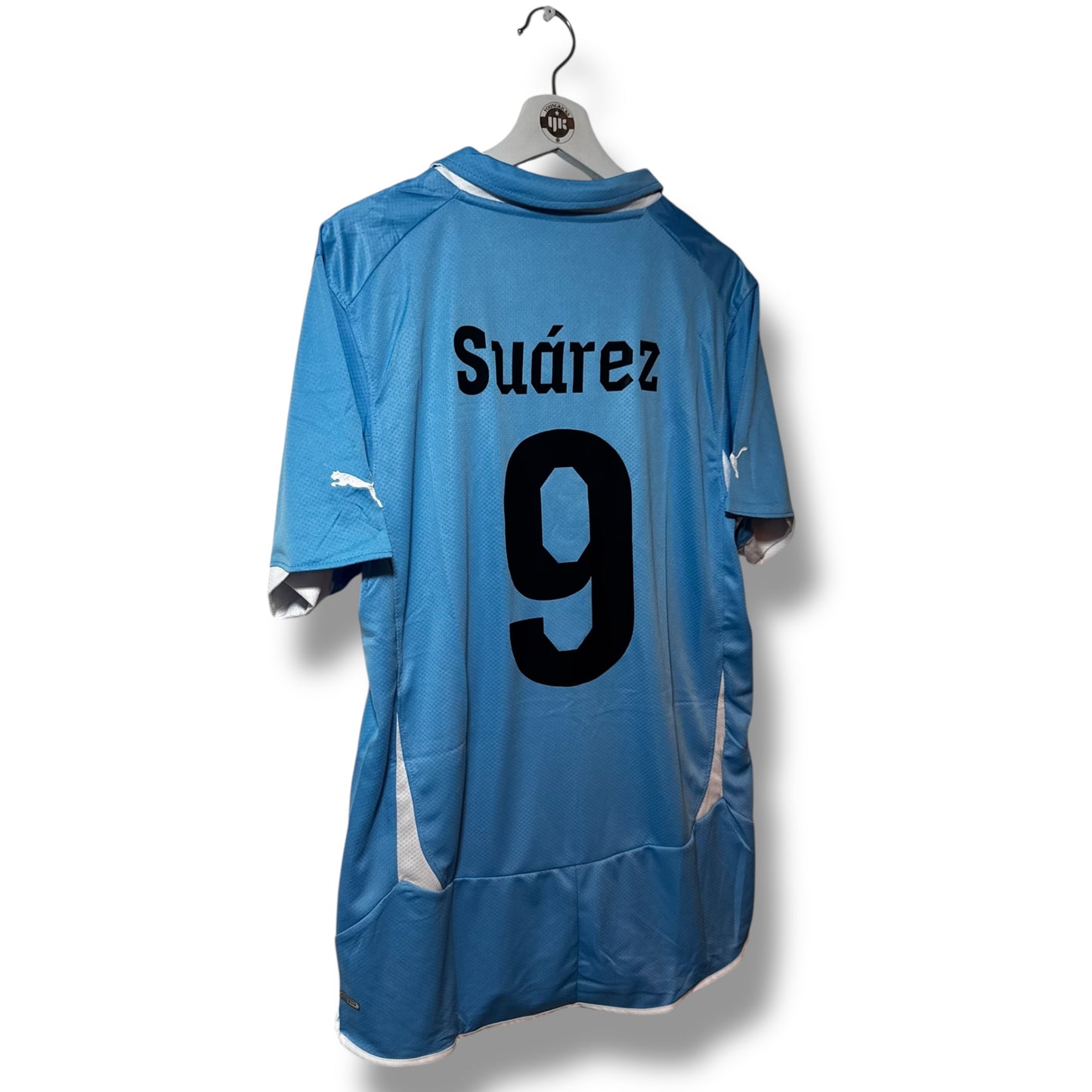 YK Suarez Uruguay 2010 retro Home Jersey