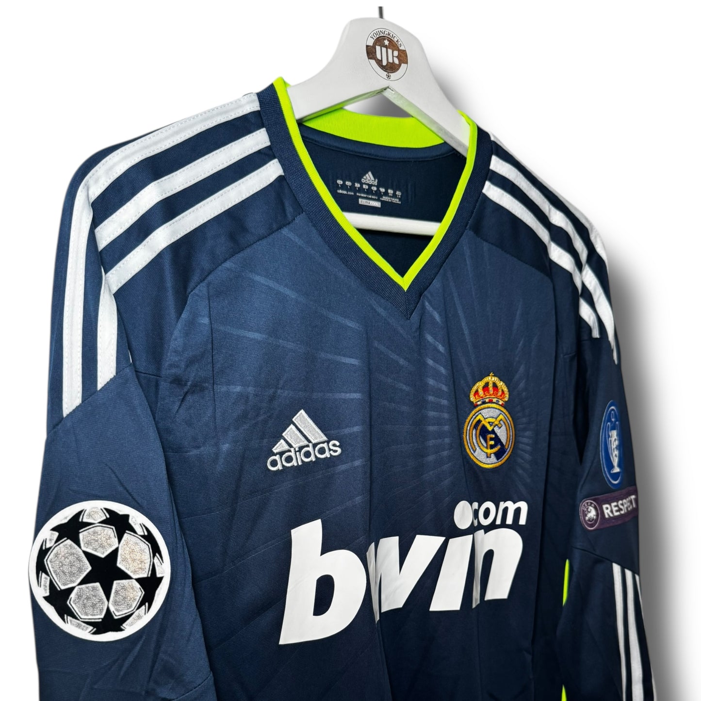 YK Ronaldo 7 Real Madrid 2010/11 retro Away Jersey