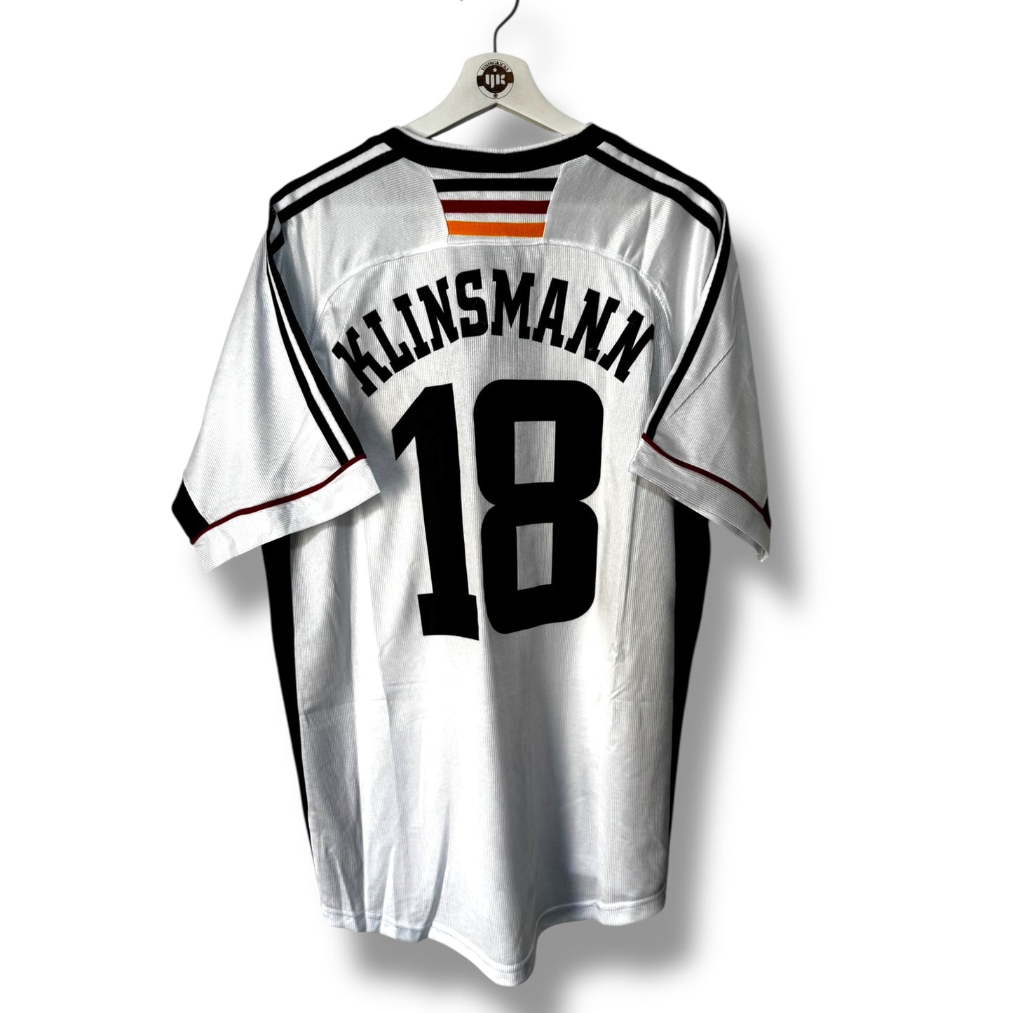 YK Klinsmann Germany 1998 retro Home Jersey
