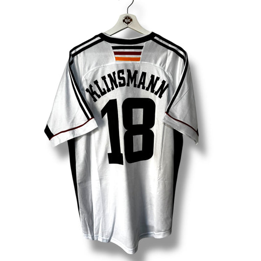 YK Klinsmann Germany 1998 retro Home Jersey