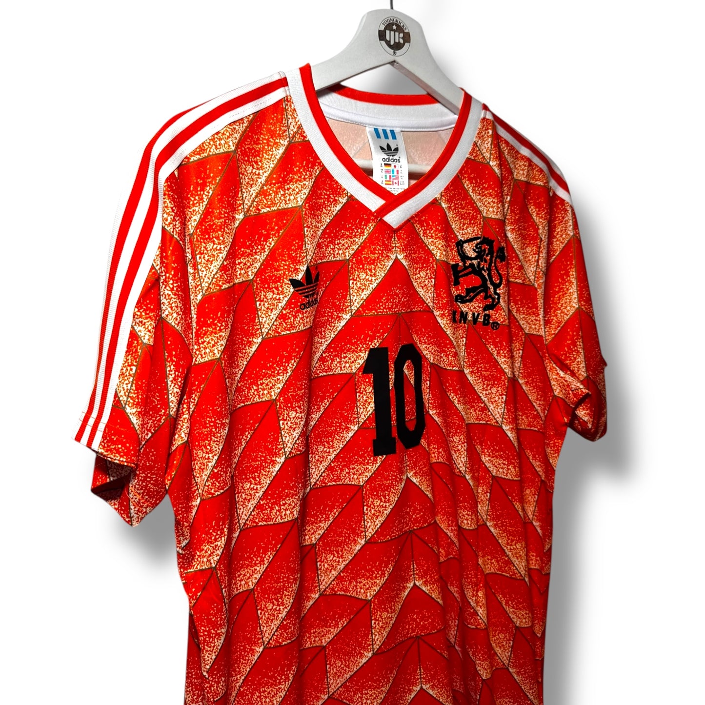 YK Gullit Netherlands 1988 retro Home Jersey
