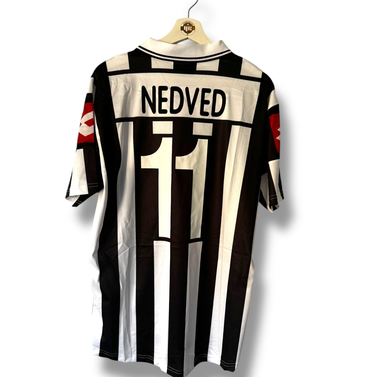 YK Nedved Juventus 2001/02 retro Home Jersey