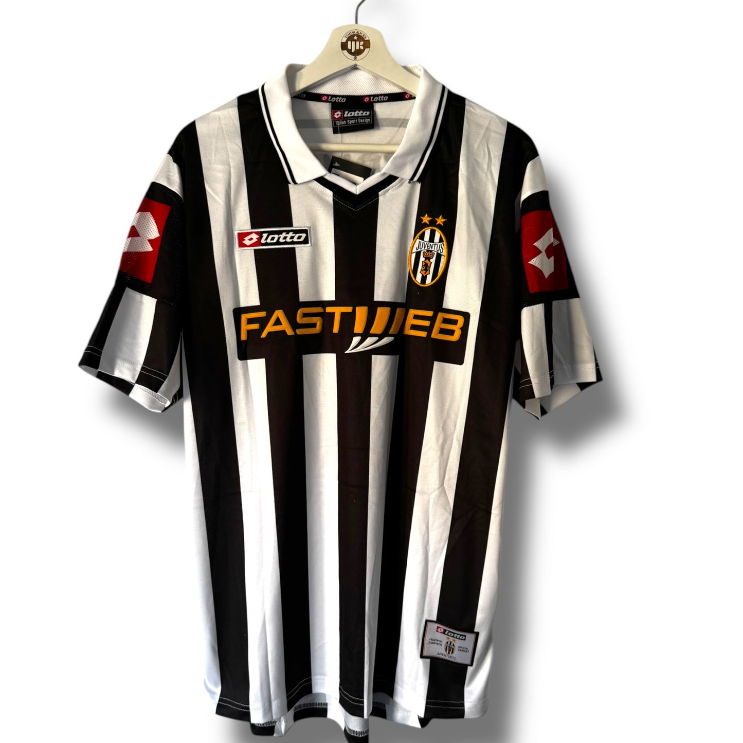 YK Nedved Juventus 2001/02 retro Home Jersey