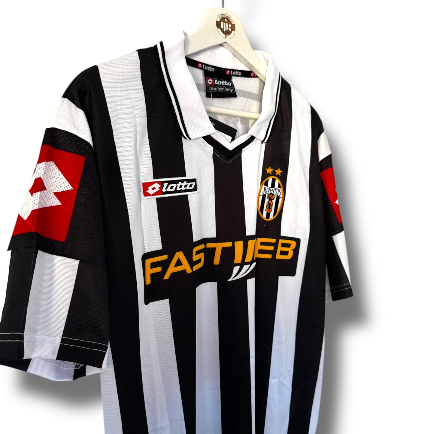 YK Nedved Juventus 2001/02 retro Home Jersey