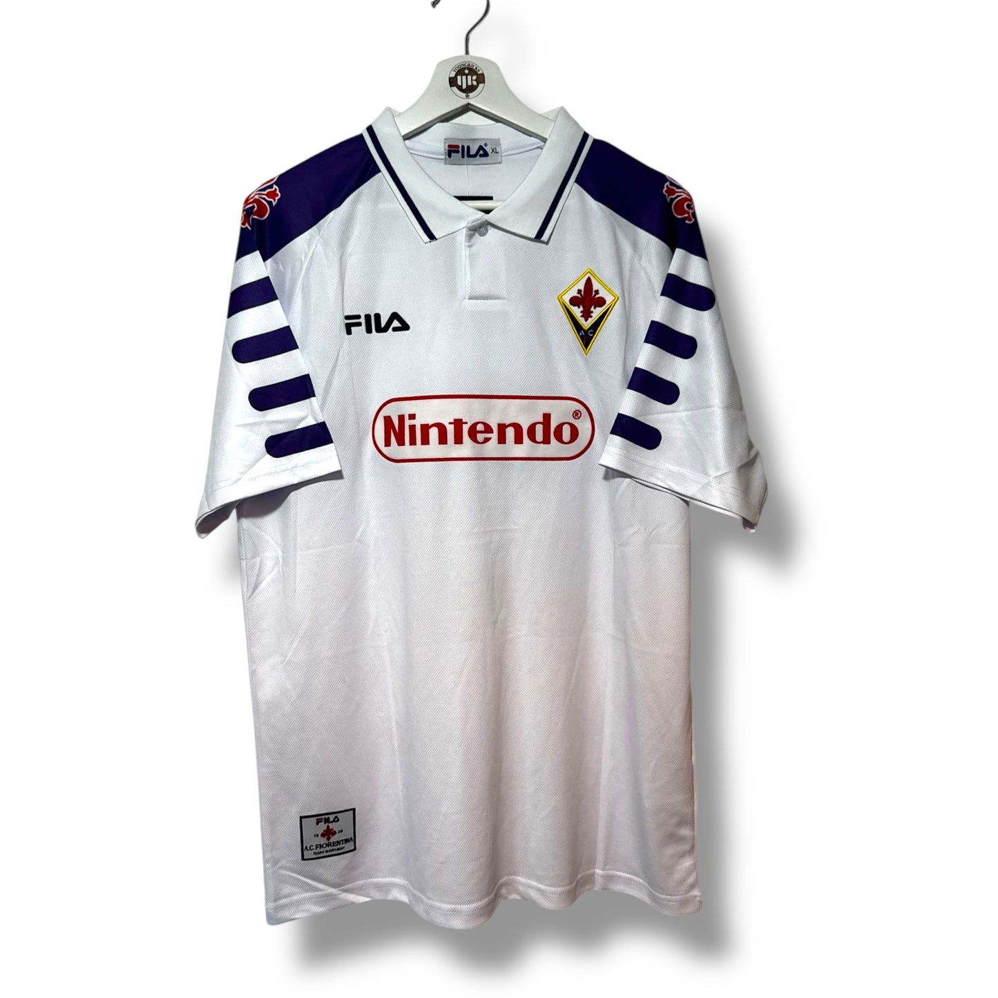 YK Batistuta Fiorentina 1998/99 retro Away Jersey