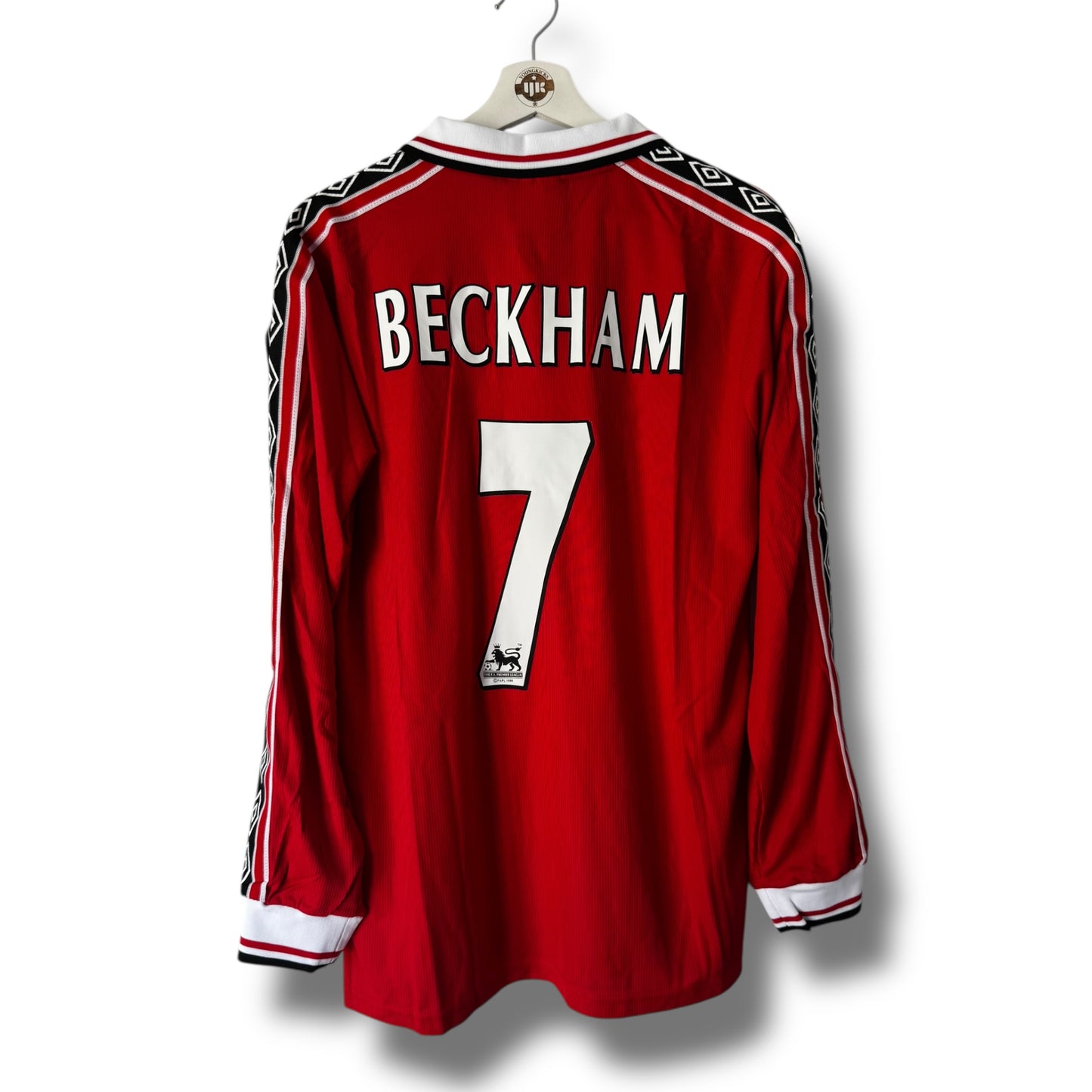 YK David Beckham 1998/99 retro Home Treble Winning Jersey