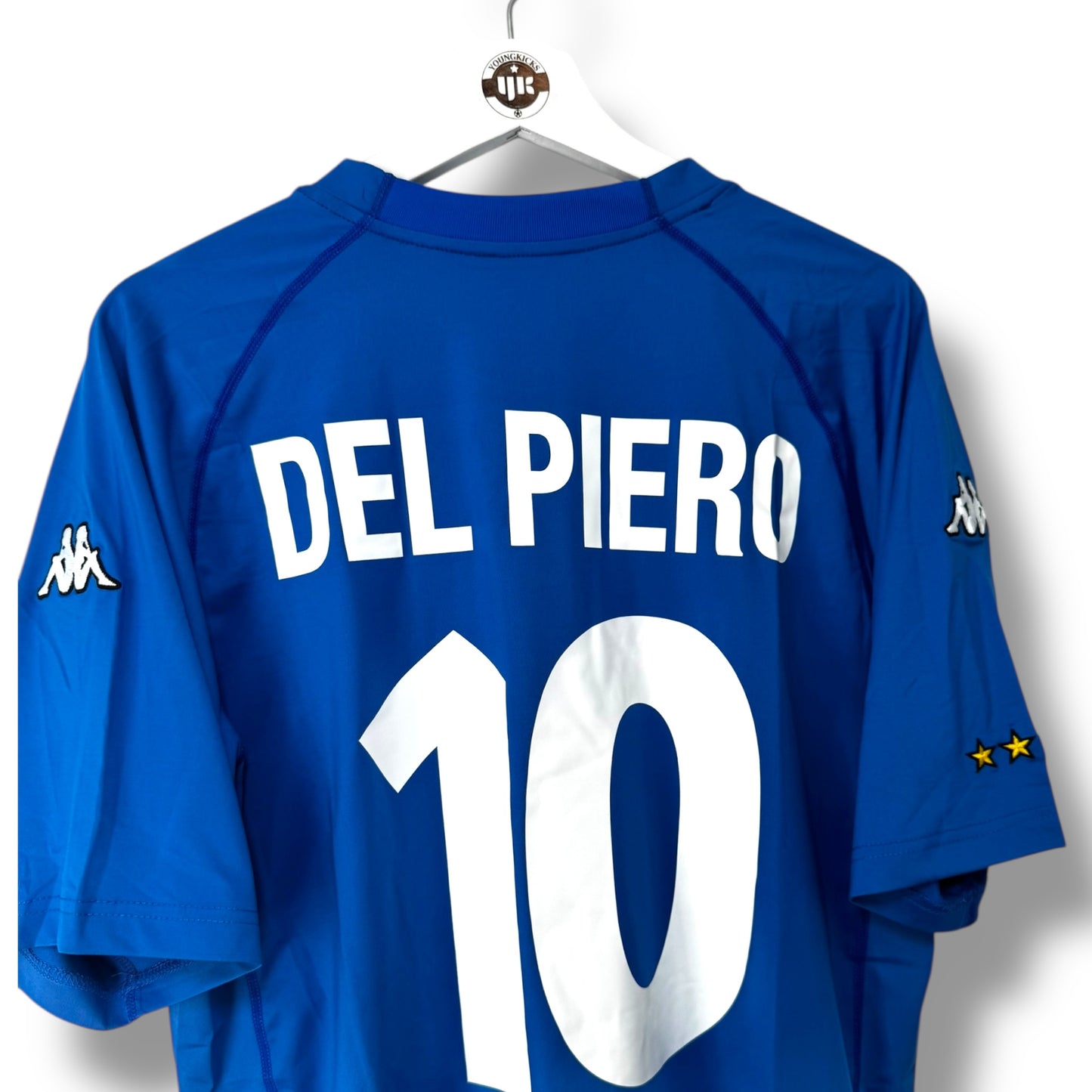 YK Del Piero Italy 2000 retro Home Jersey