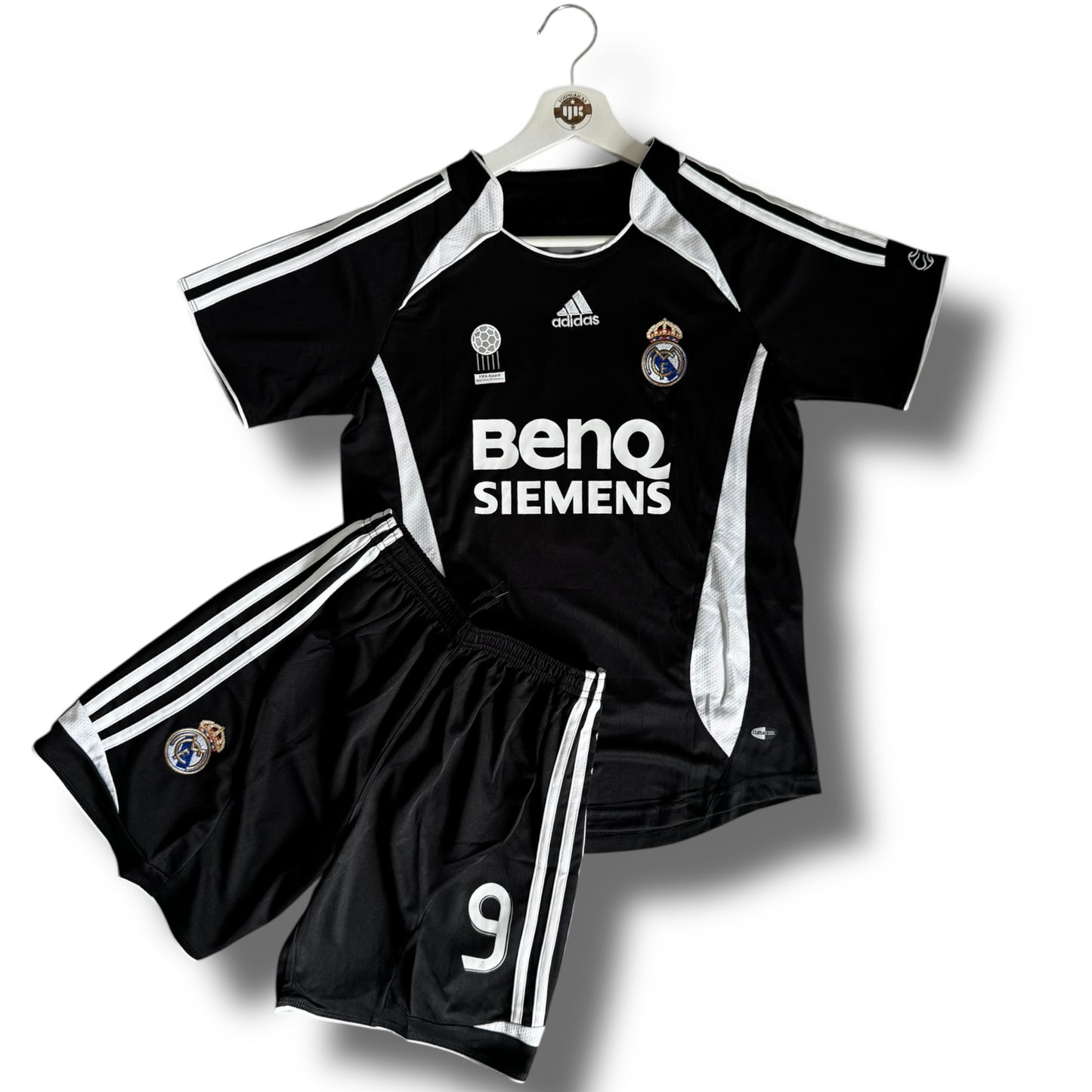 YK Kids Ronaldo 9 Real Madrid 2006/07 retro Away Kit