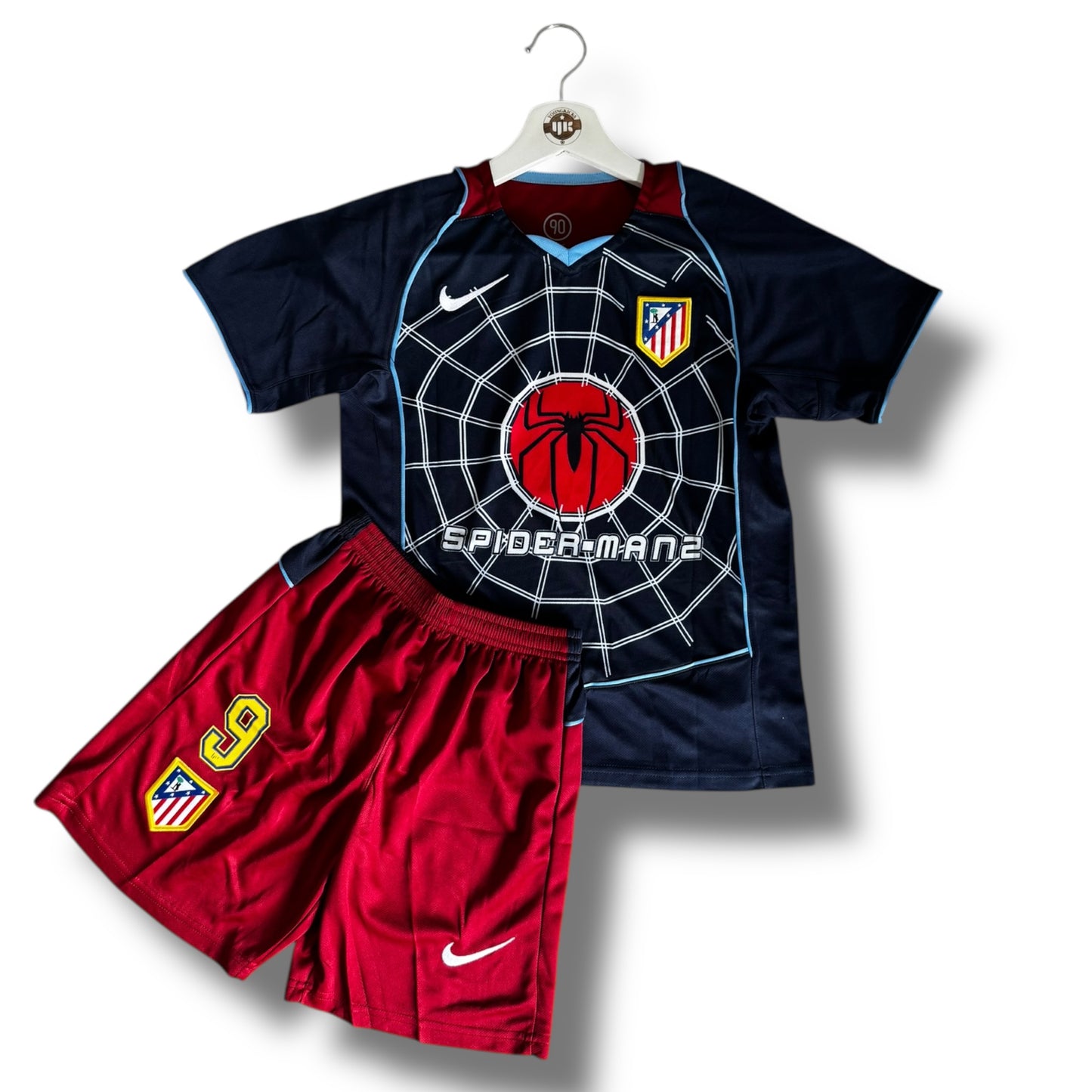 YK Kids Torres Athletico Madrid 2004/05 retro Home Kit