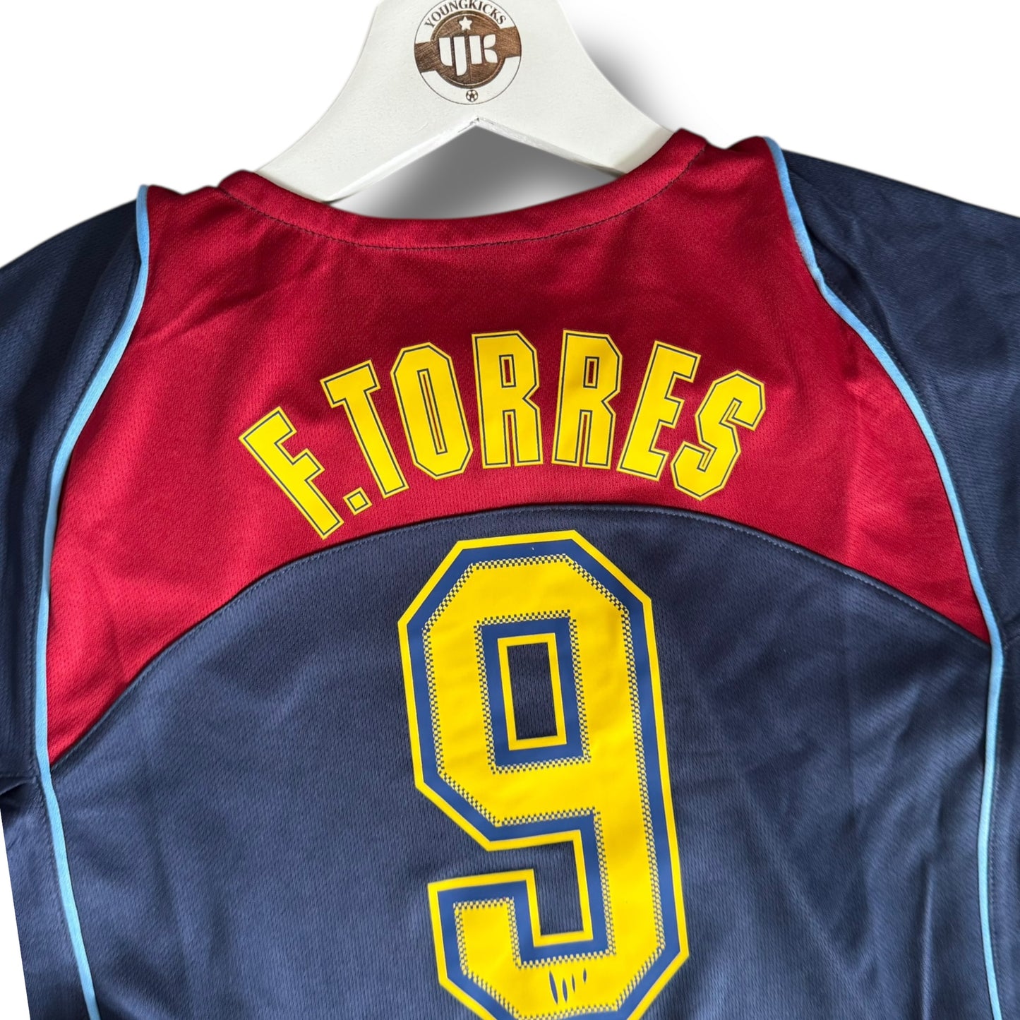 YK Kids Torres Athletico Madrid 2004/05 retro Home Kit