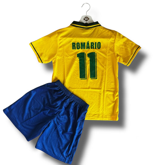 YK Kids Romario Brazil 1994 Home Kit