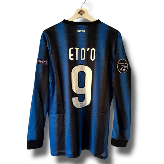 YK Samuel Eto'o Inter Milan 2010 retro Home Jersey
