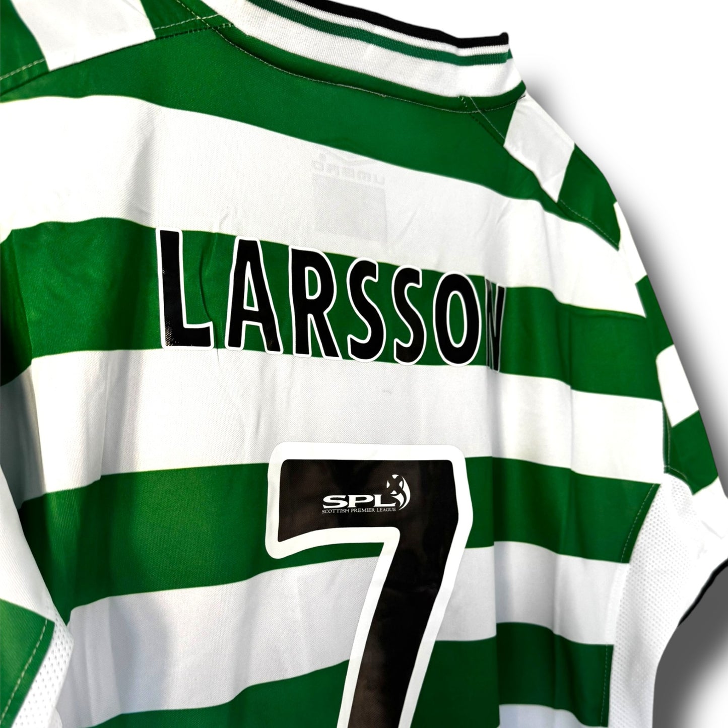 YK Larsson Celtic 2001/03 retro Home Jersey