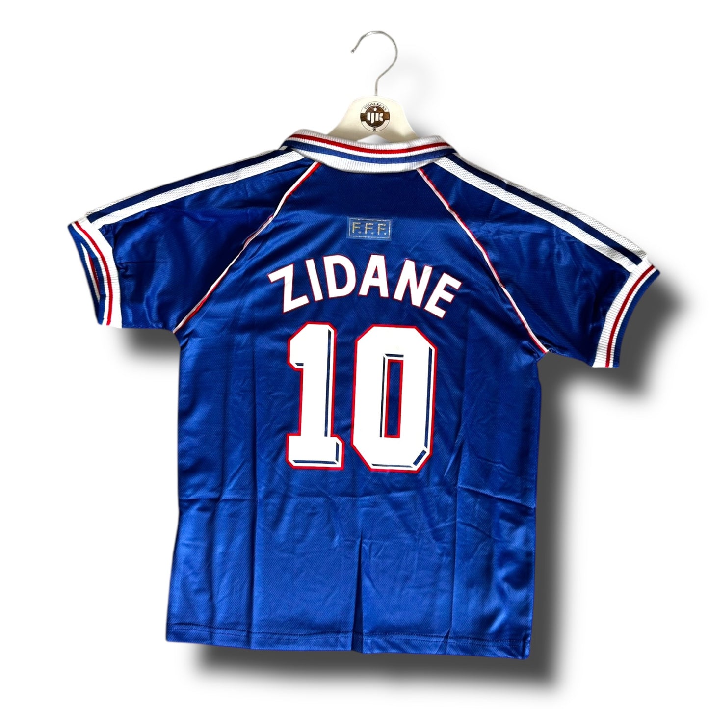 YK Kids Zidane France 1998 retro Home Kit