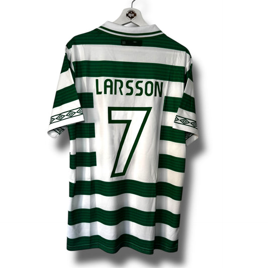 YK Larsson Celtic 1998/99 retro Home Jersey