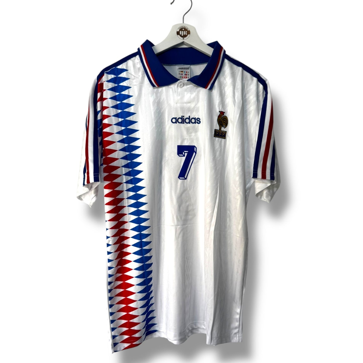YK Cantona France 1994 retro Away Jersey