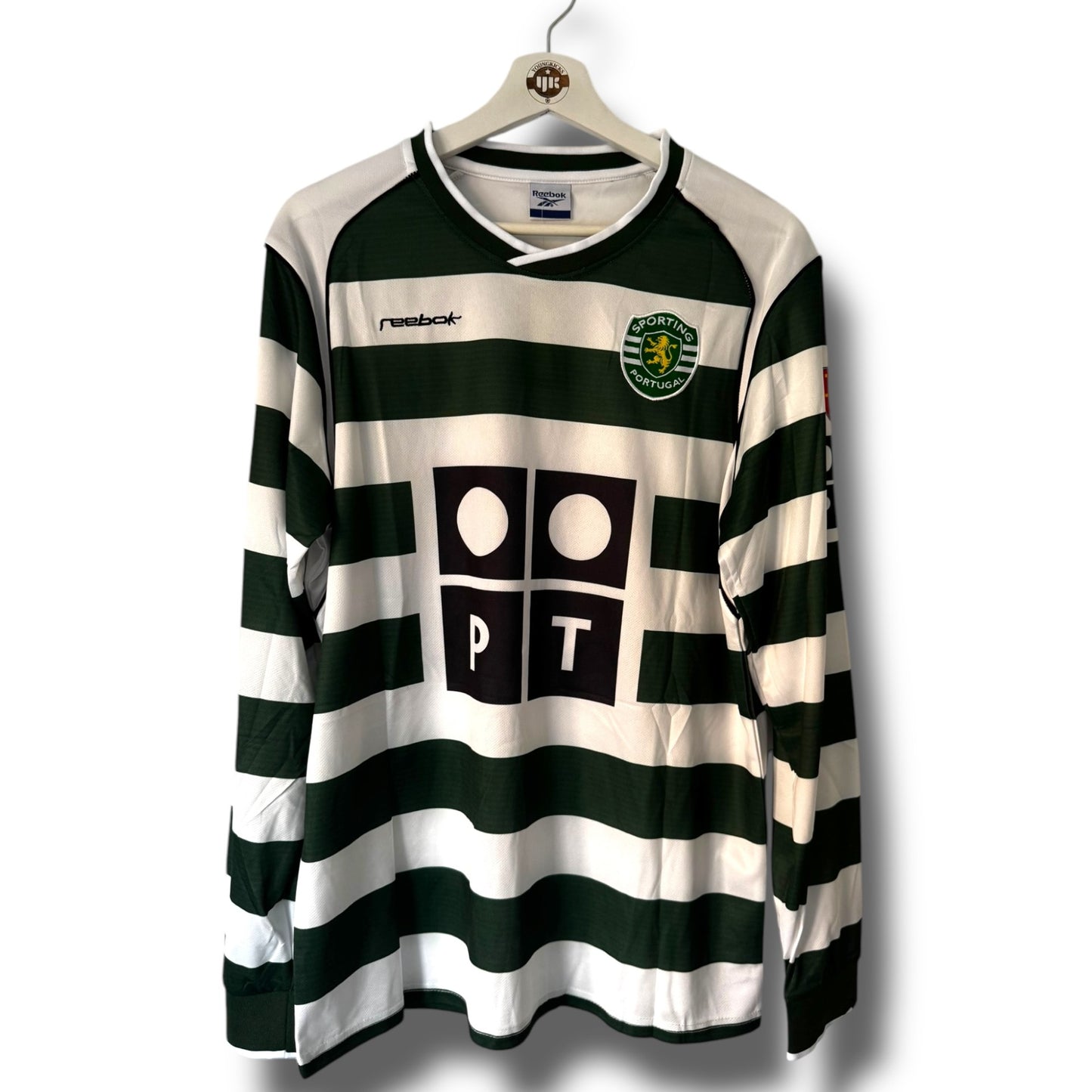 YK Christiano Ronaldo Sporting Lisbon 01/03 retro Home Jersey