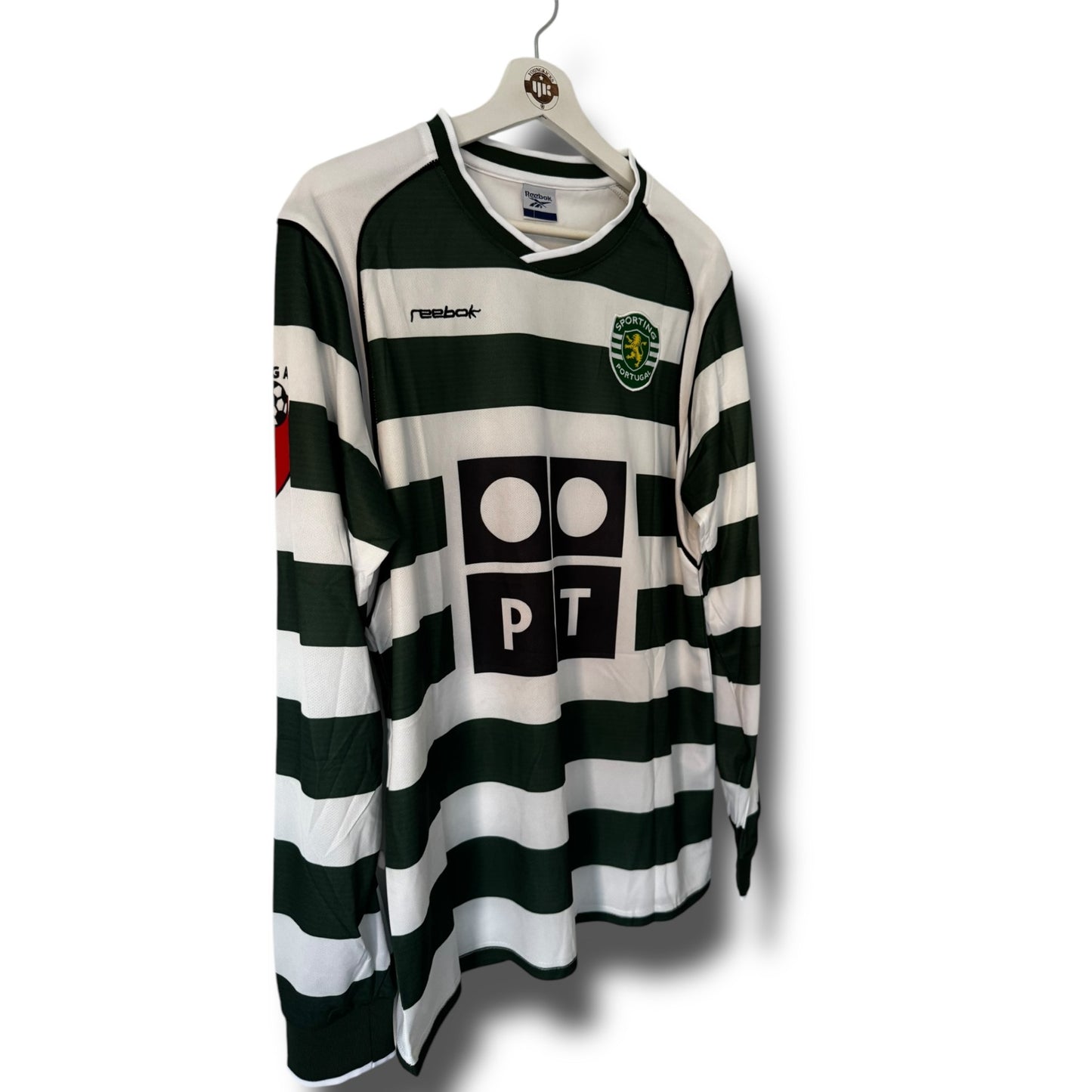 YK Christiano Ronaldo Sporting Lisbon 01/03 retro Home Jersey
