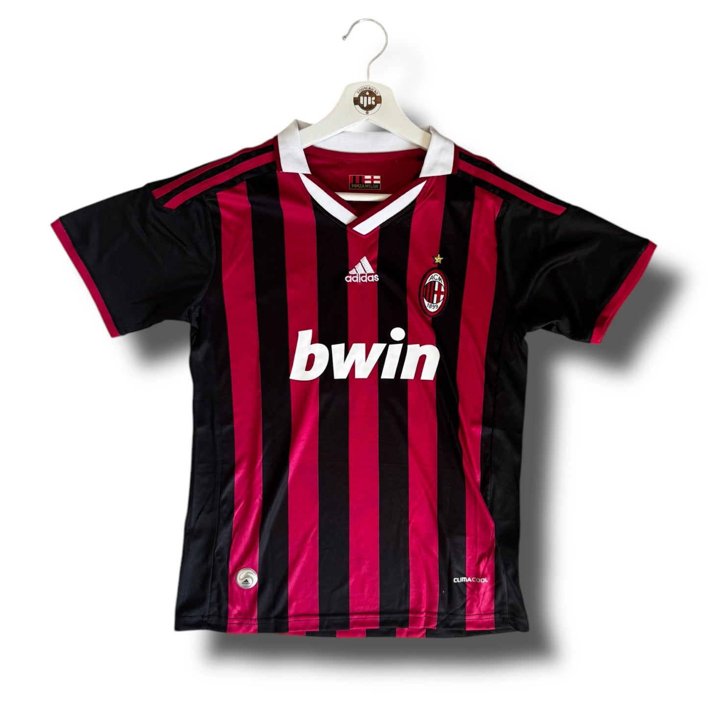 YK Kids Beckham AC Milan 2009/10 retro Home Kit