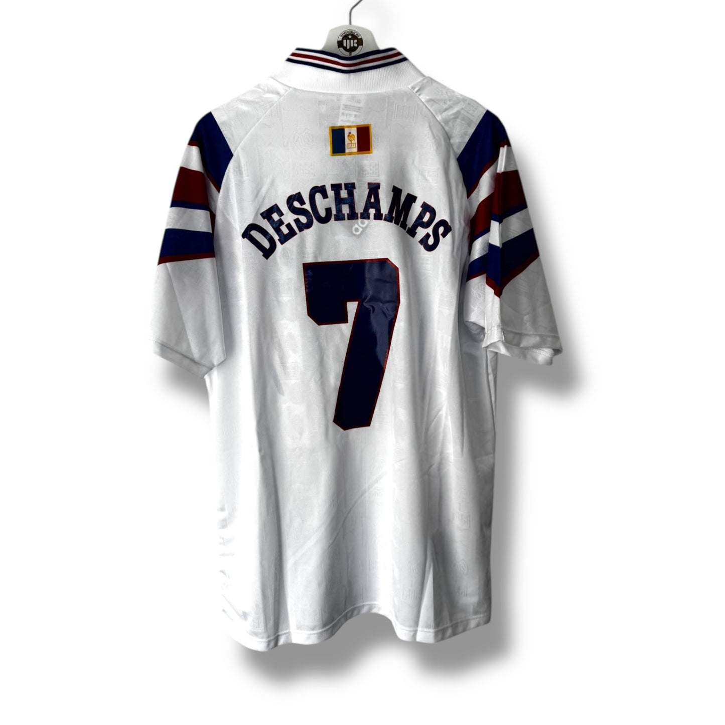 YK Deschamp France 1996 retro Away Jersey