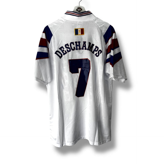 YK Deschamp France 1996 retro Away Jersey