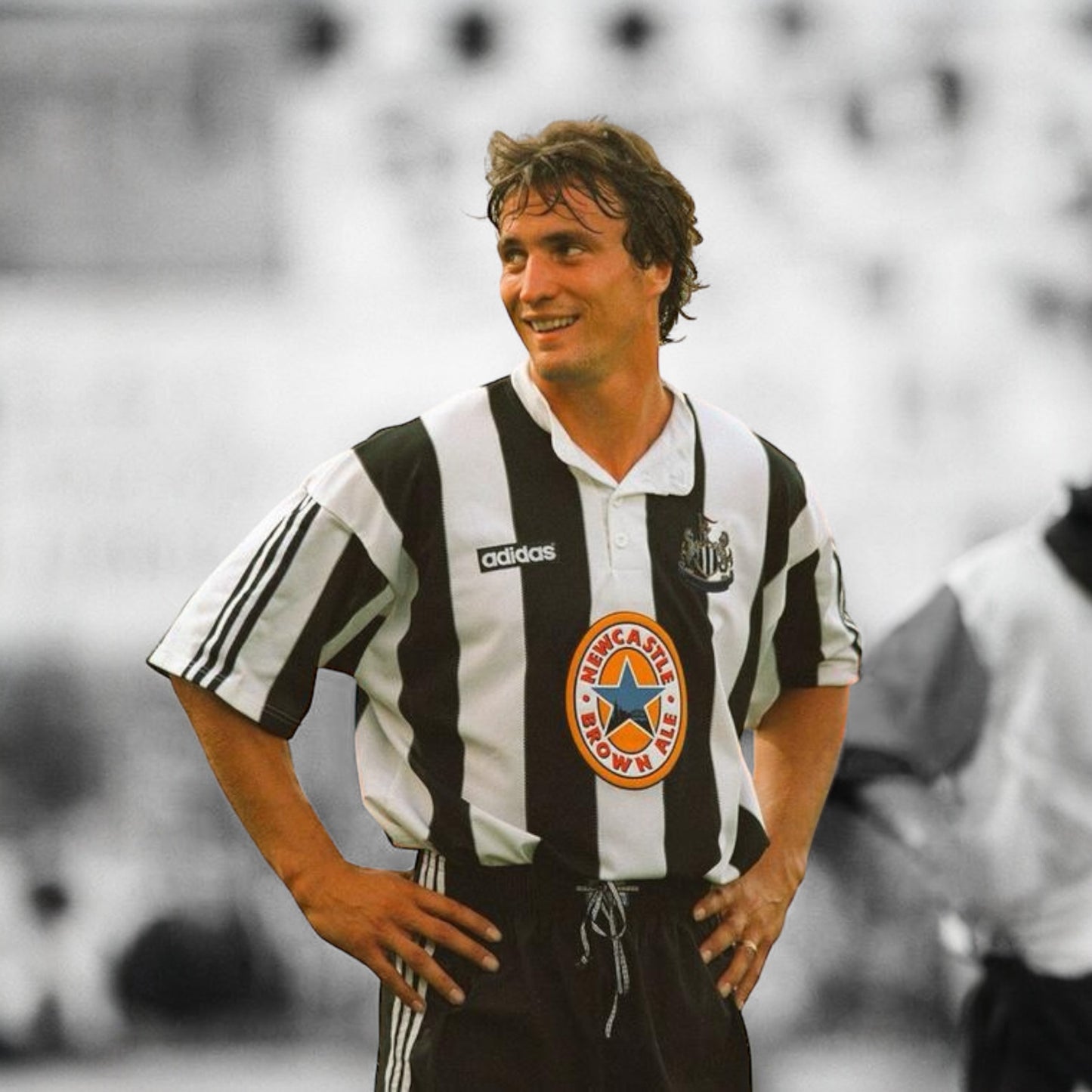 YK Ginola NU 1996/97 retro Home Jersey