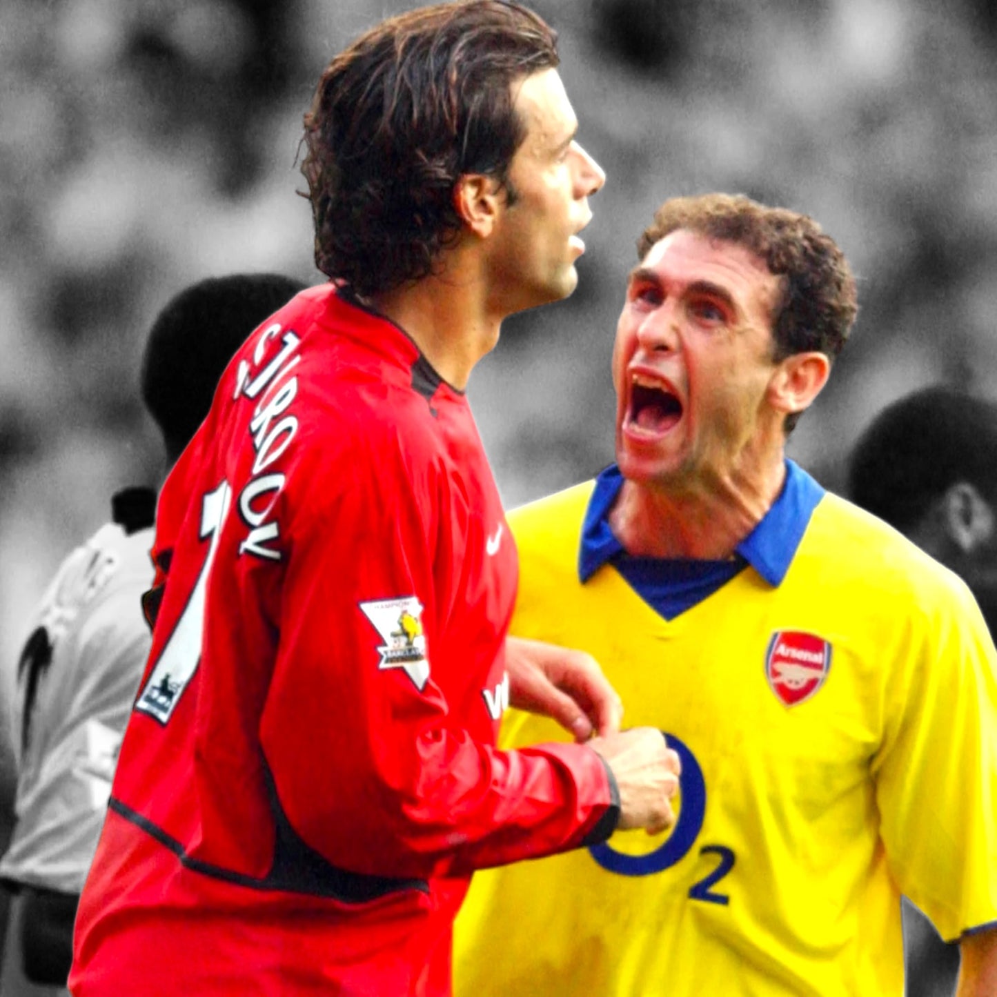 YK Martin Keown 2003/04 retro Away Jersey